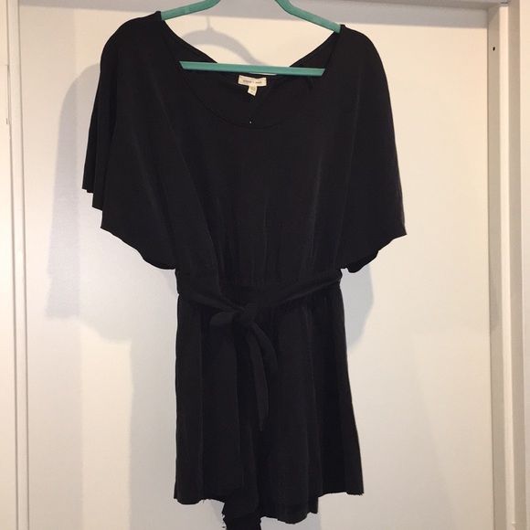 Silence & Noise charcoal romper - Picture 1 of 5